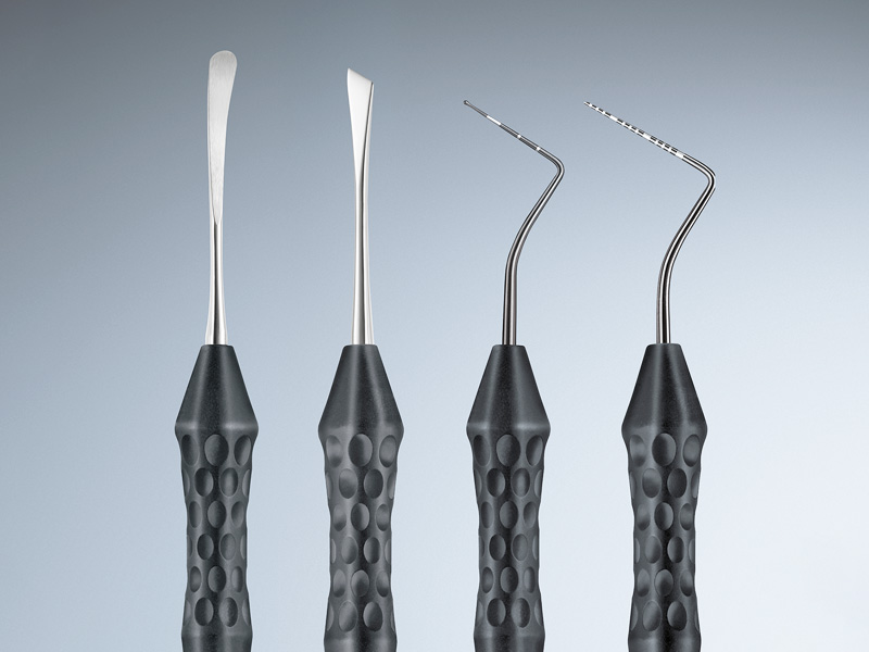 Ergoperio dental instrument line for periodontics