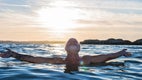 Man in the sea: I feel free when I'm in the sea.