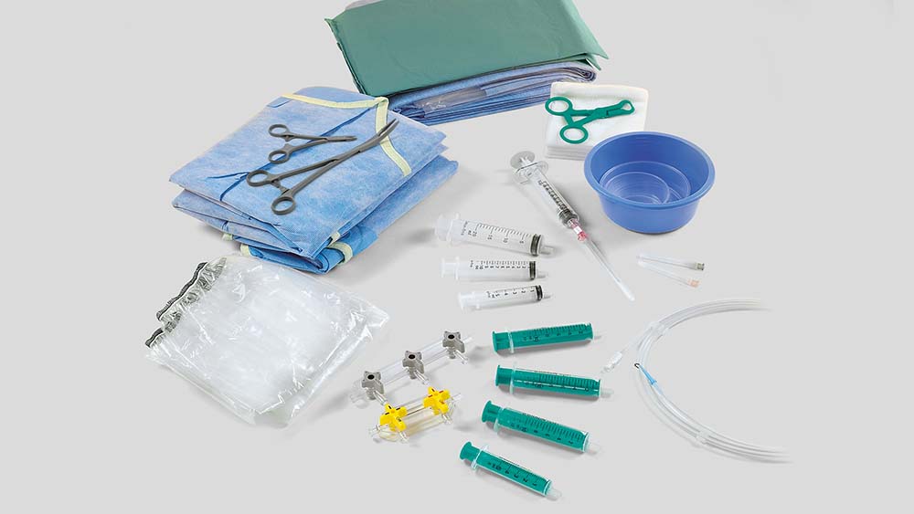 Example for customized cardiology kit