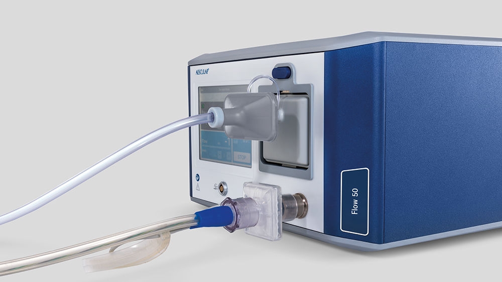 Flow 50 insufflator for open and laparoscopic procedures