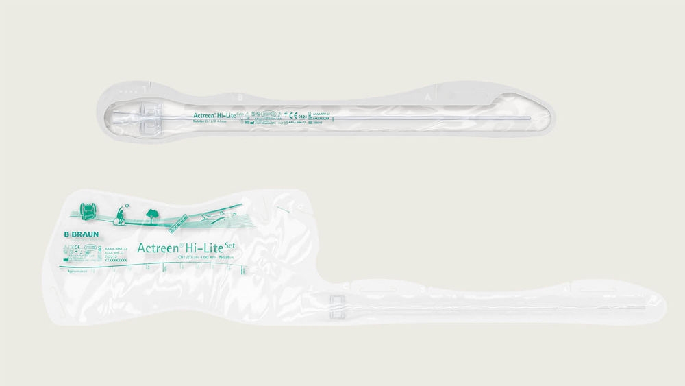 catheter and set