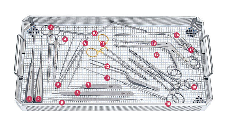 Spinal Set 1 – Neurosurgical Instruments WFNS