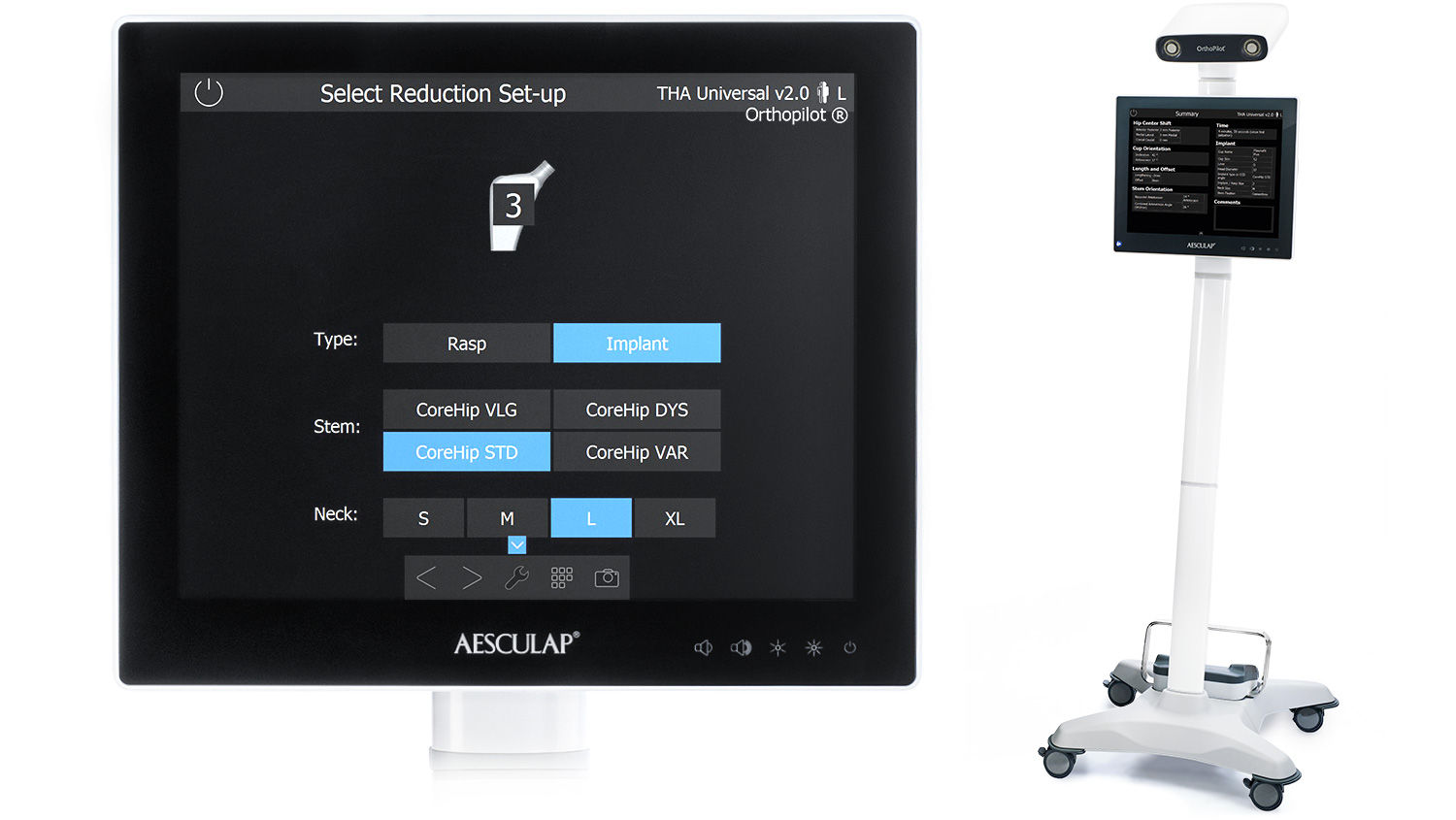 Screenshot select reduction set-up