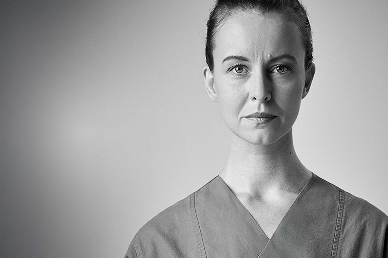 Empty white studio background. Design for displaying product.