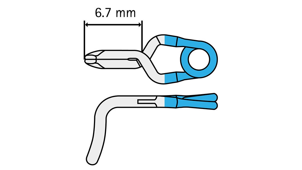 FT654T – Standard clip