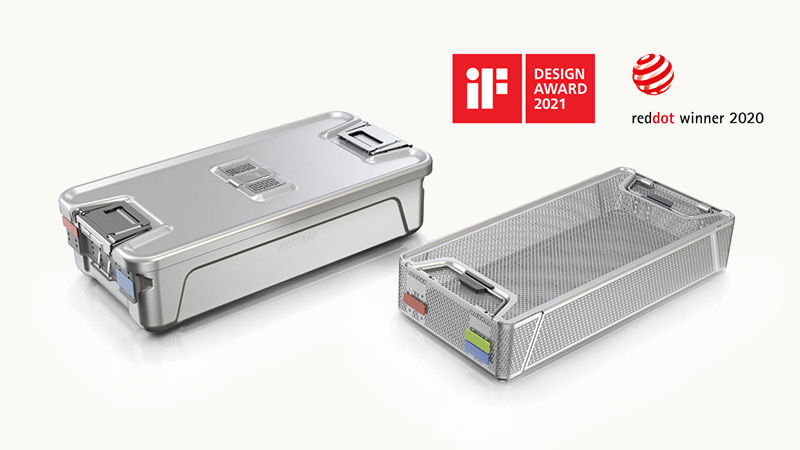 AESCULAP Aicon® with the IF design award and reddot winner label