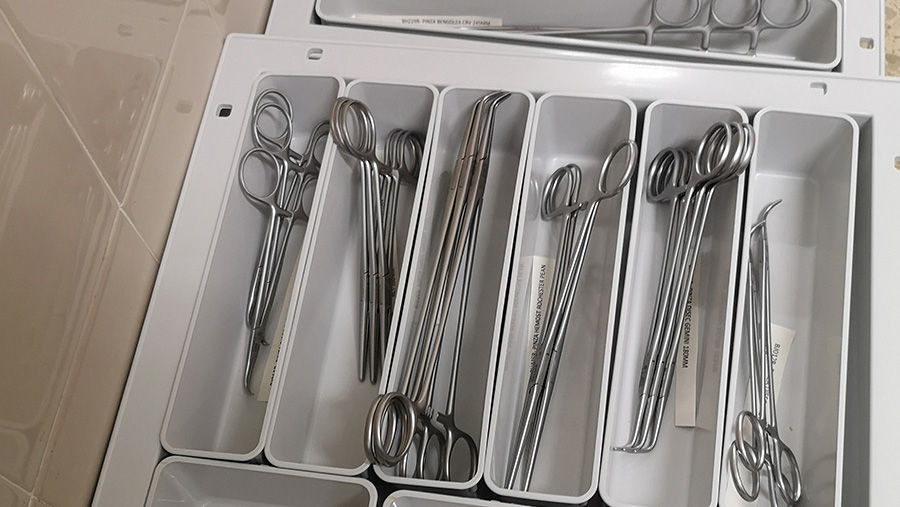 Surgical instruments in the CSSD