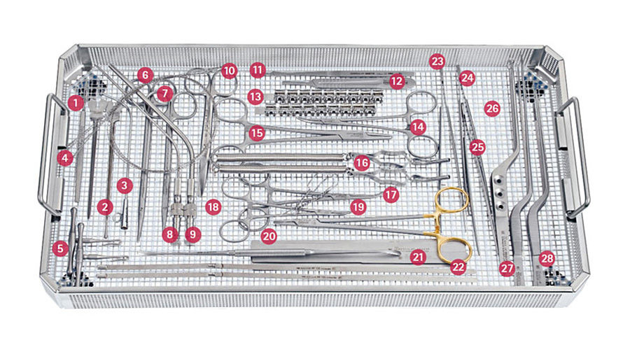 Cranial Set 1 – Neurosurgical Instruments WFNS