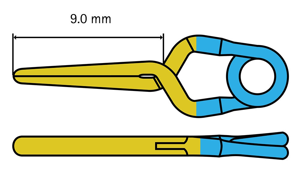 FT250T – Temporary clip