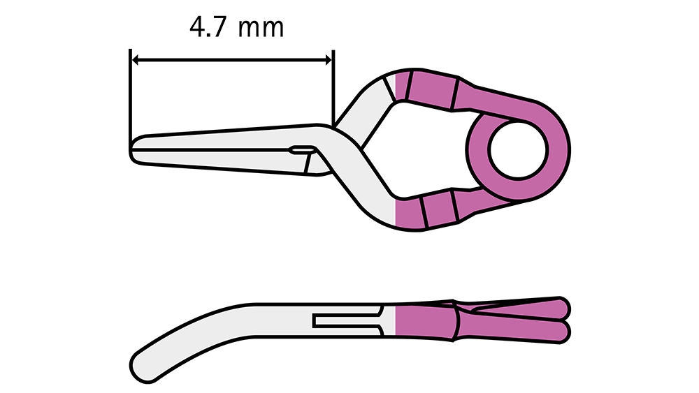 FT712T – Mini clip, slightly curved