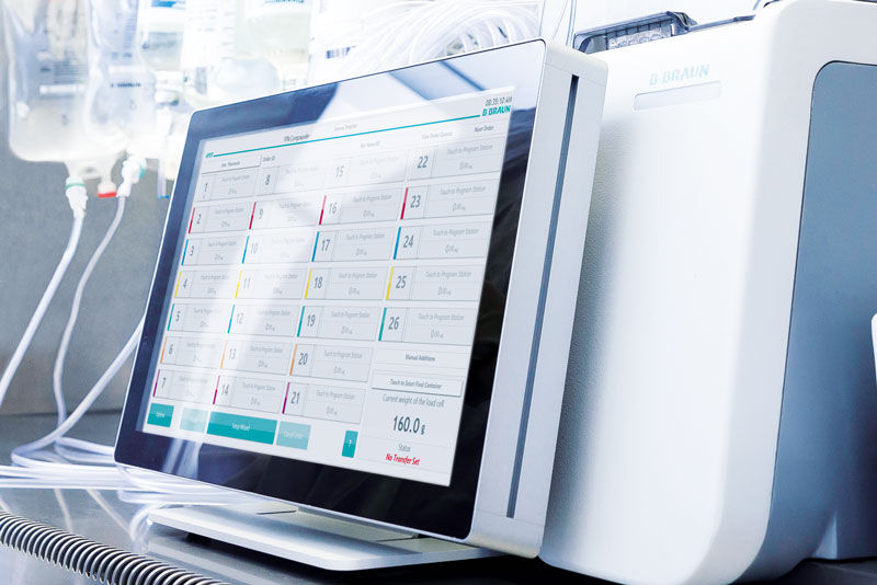 large 16 Zoll user display