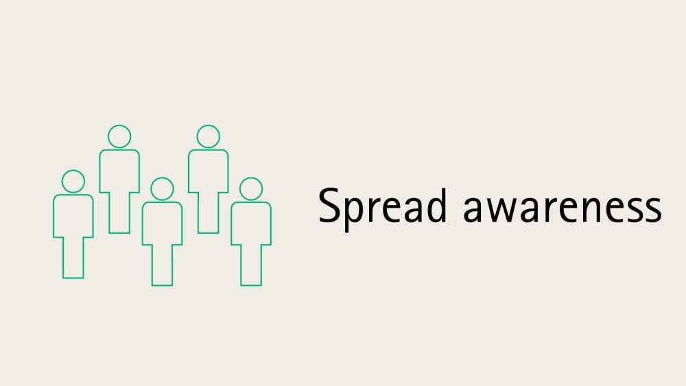 illustration: spread awareness