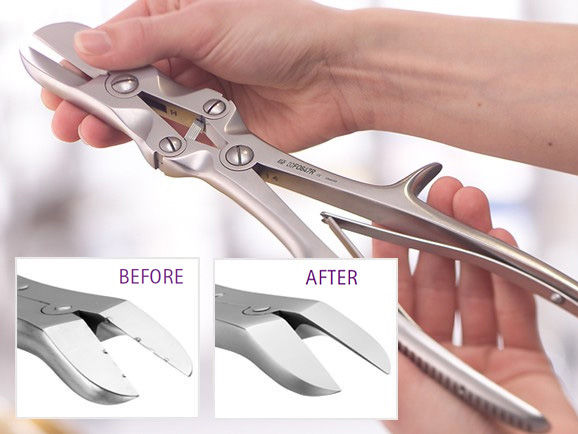 As good as new – Surgical instrument before and after maintenance