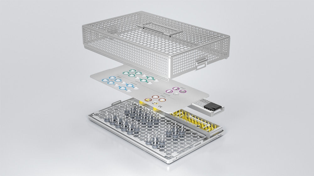 Dental Implantology Tray for specialized surgical workflows