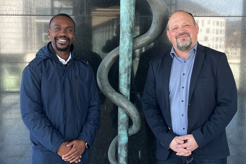 Mr. Tshilidzi Orecious Sadiki M.D & Harald Dreher