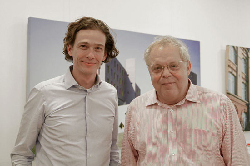 Prof. Dr. Peter Vajkoczy with Prof. Dr. Johannes Schramm