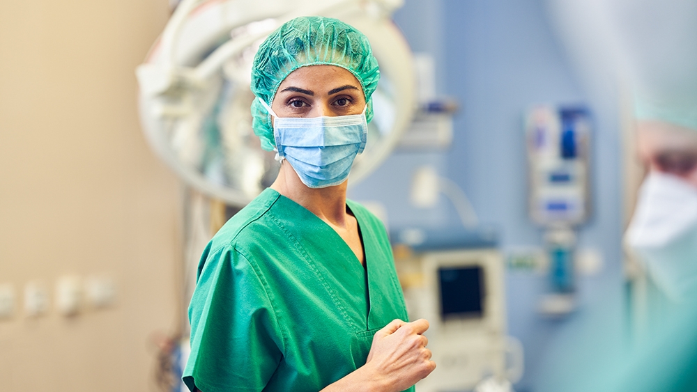 Nurse in the operationg room