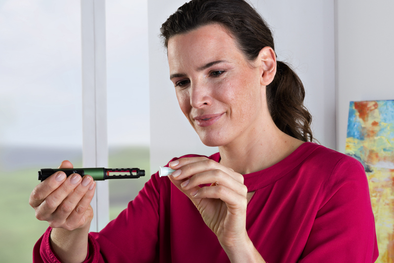 Insulin injection - single use only