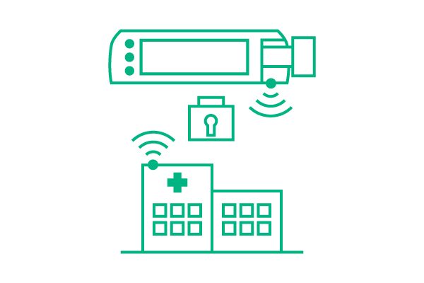Icon cybersecurity in healthcare