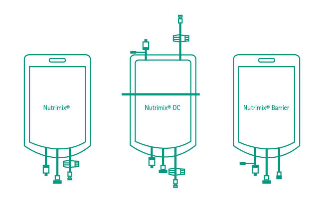 Icon: Nutrimix bags for tpn compounding