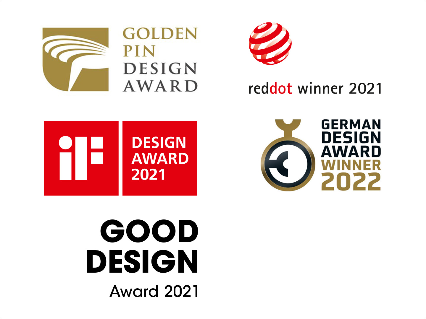 Design award logos