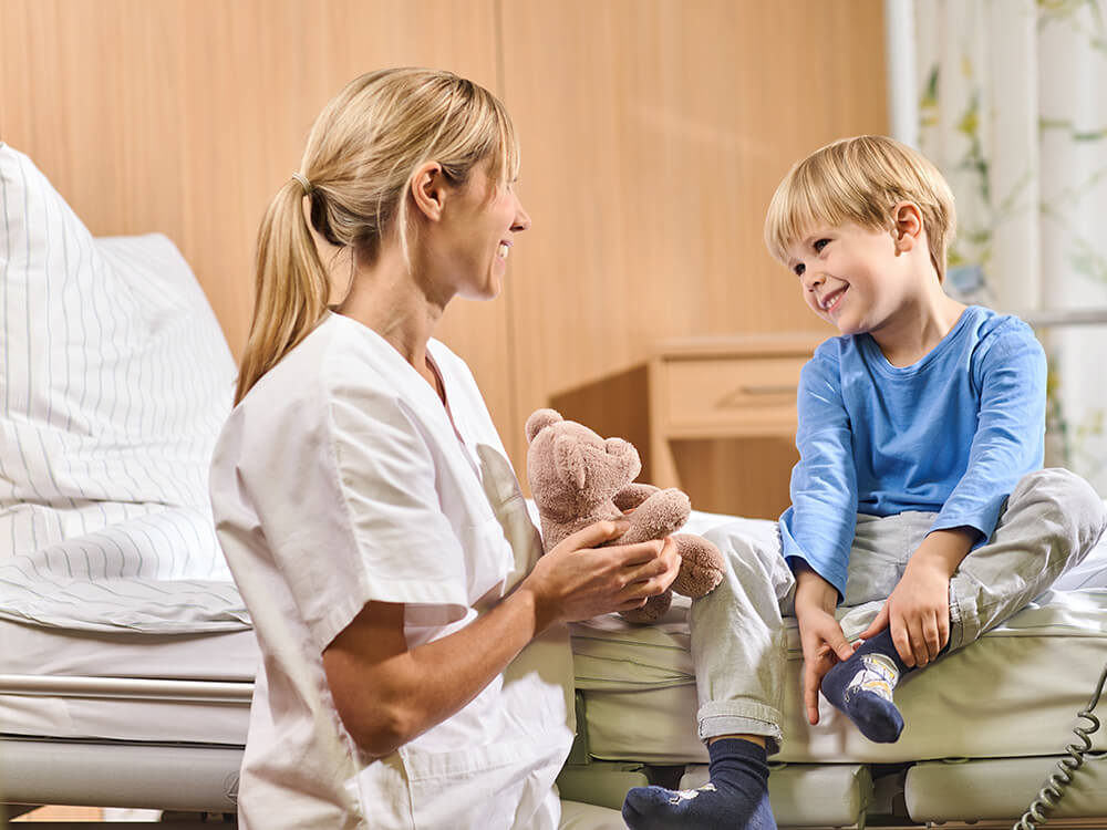 pediatric nurse jokes with patient boy