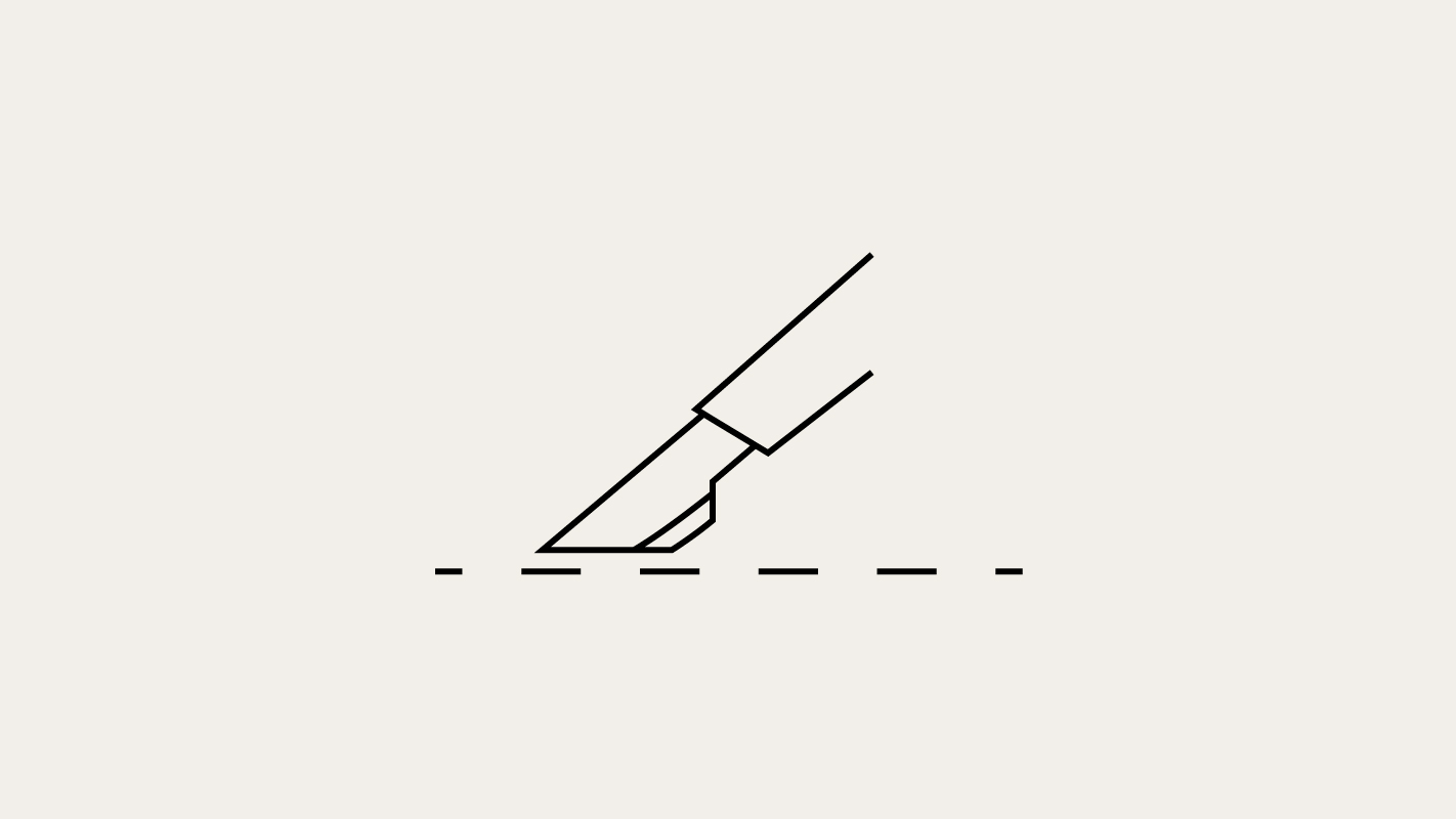 scalpel drawing icon