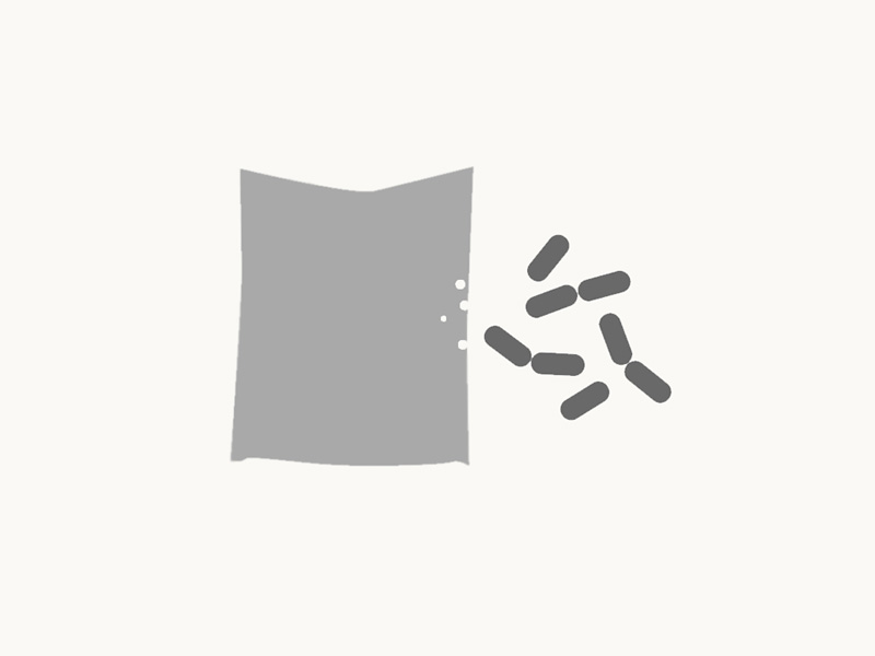 A bacteria icon