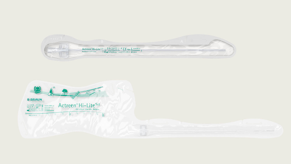 Male Catheterization Choose the Right Catheter B. Braun