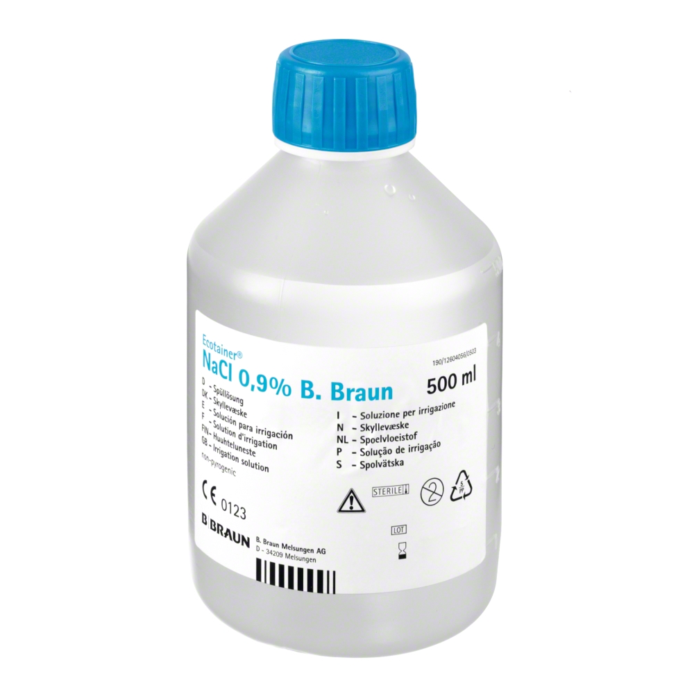 NaCl solution, 1 l, 0.9%