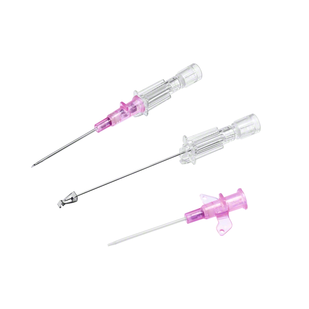 Safety IV Catheter with one-time blood control septum