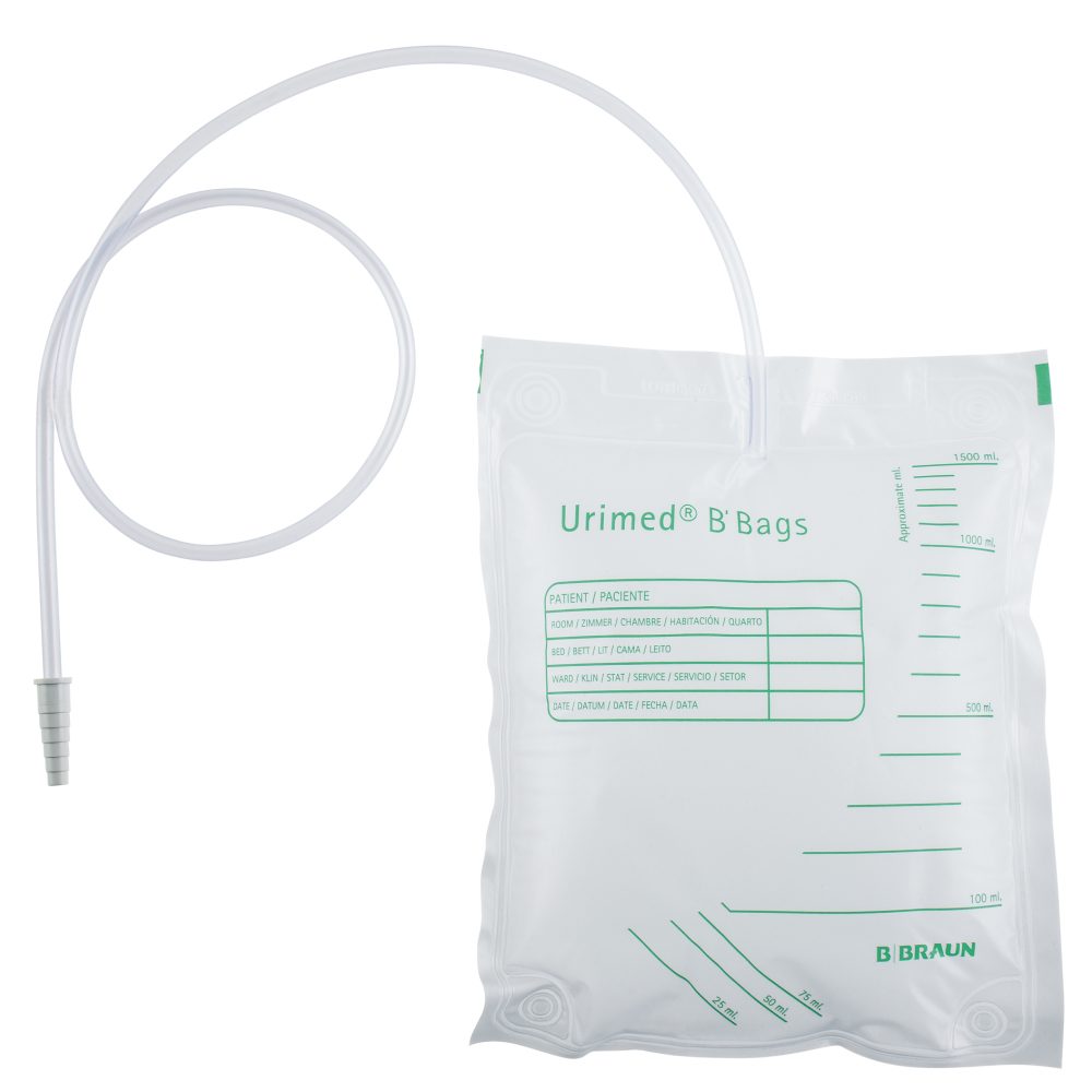 Closed urine bag
