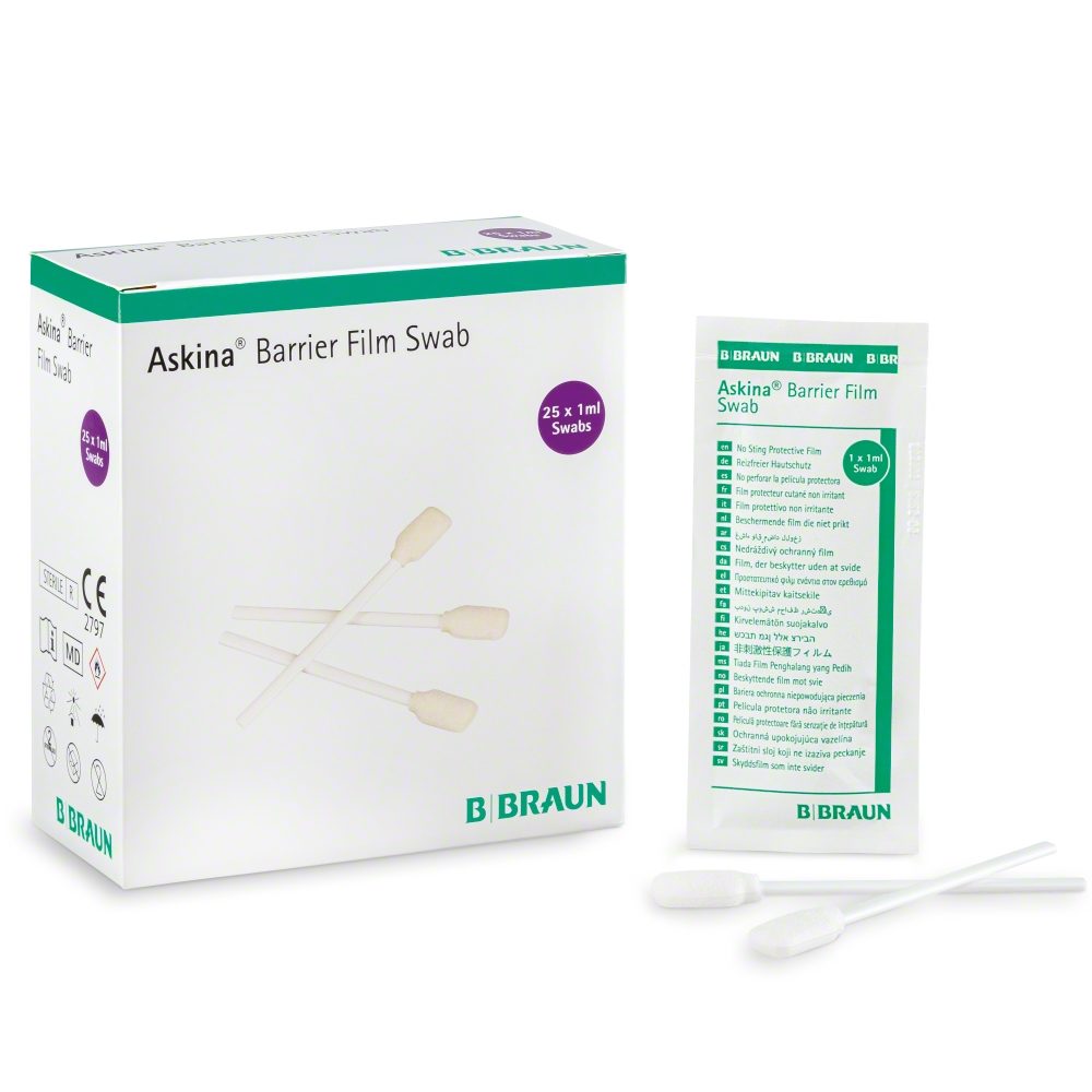 Swabs with primary and secondary packaging