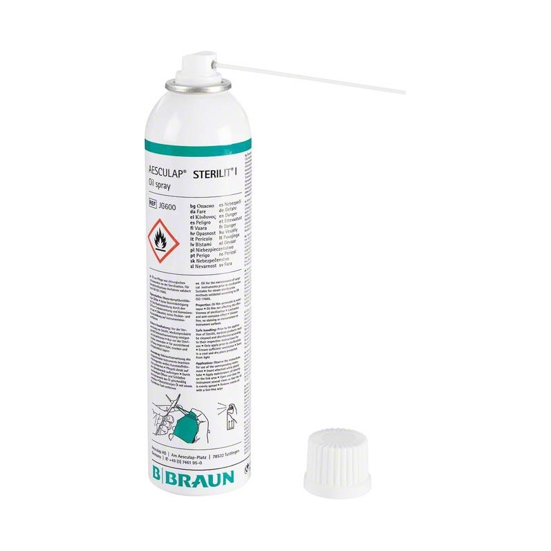 STERILIT JG 600 Huile protectrice en spray pour instruments